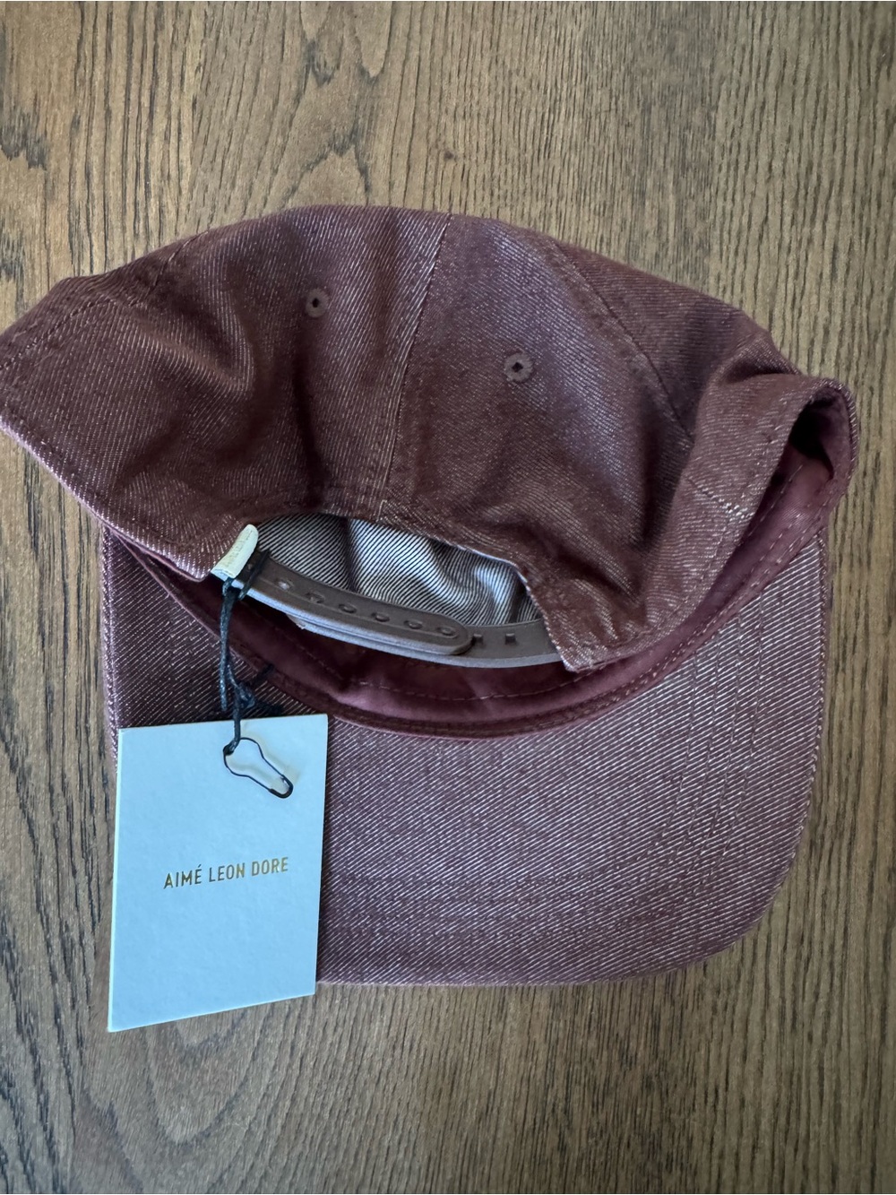 Aime Leon Dore Micro Logo Cap- Brown - Picture 10 of 12